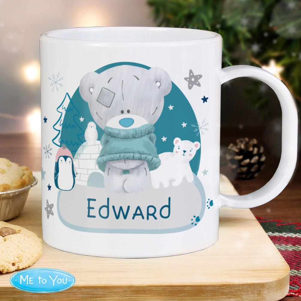 Personalised Winter Explorer Me to You Plastic Mug Extra Image 2